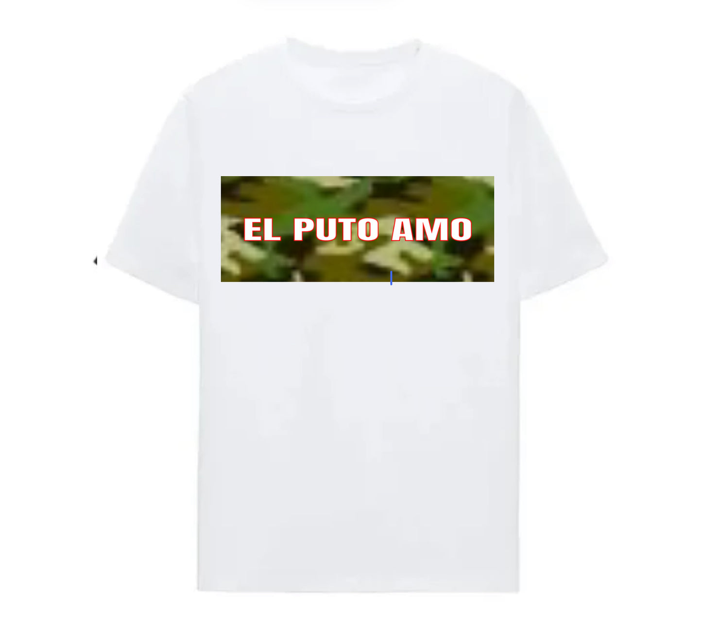 Camiseta de algodón con estampado de camuflaje