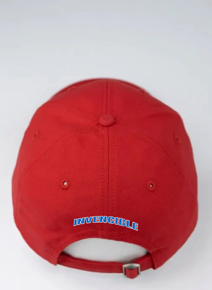 Gorra Roja "EL PUTO AMO / INVENCIBLE"