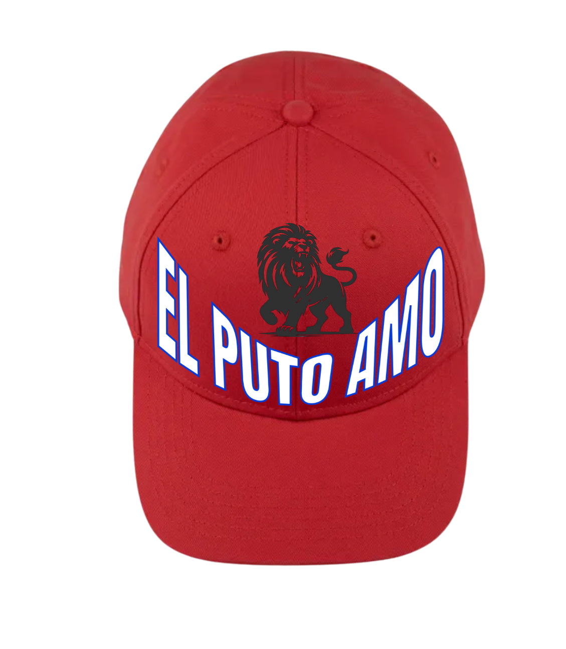 Gorra Roja "EL PUTO AMO / INVENCIBLE"